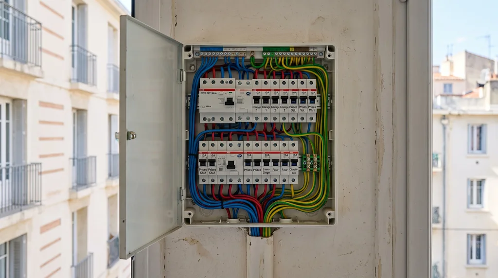 Tableau électrique — contrôle de l'installation intérieure — Électricité à Lille